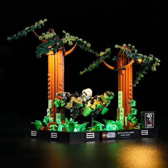 Lightailing Star Wars Endor Speeder 75353 LED Lighting Kit for LEGO Diorama NIP - Picture 1 of 2